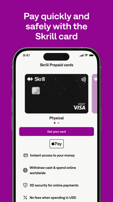 Skrill - Fast, secure payments screenshot