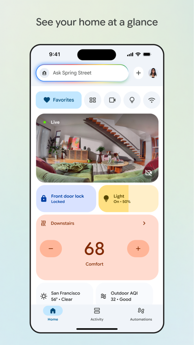 Google Home screenshot