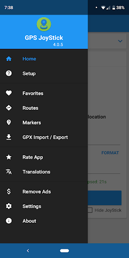 Fake GPS Location-GPS JoyStick screenshot