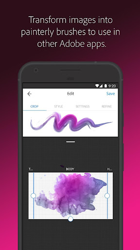 Adobe Capture: Illustrator,Ps screenshot