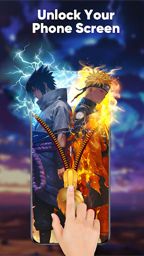 Zipper Lock Screen & Wallpaper screenshot