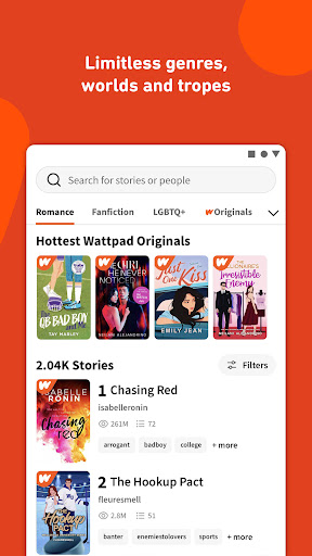 Wattpad - Read & Write Stories screenshot