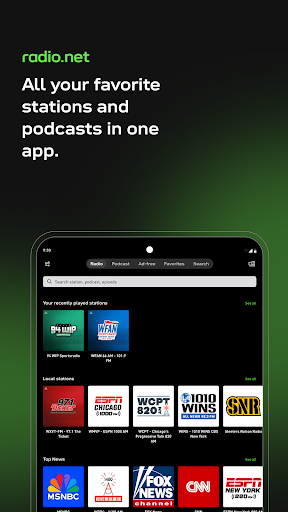 radio.net - AM FM Radio Tuner screenshot
