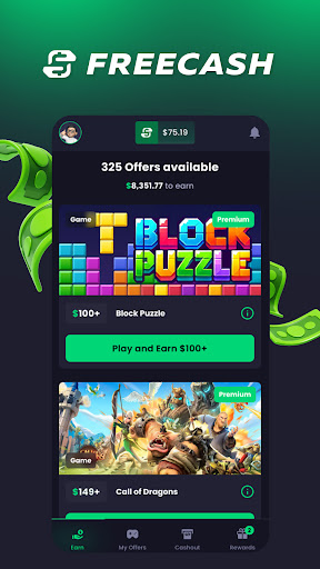 Freecash: Earn Money & Rewards screenshot