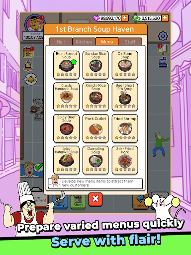 Alley Restaurant Tycoon screenshot