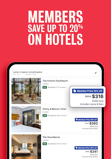 Hotels.com: Travel Booking screenshot