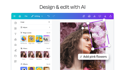 Canva: AI Photo & Video Editor screenshot