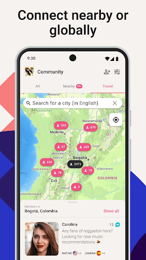 Tandem: Language exchange screenshot