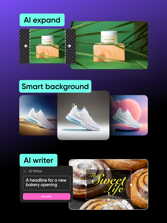 Picsart AI Photo Editor, Video screenshot