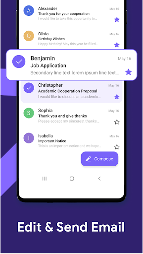 Email: Fast, Manage All Mails screenshot