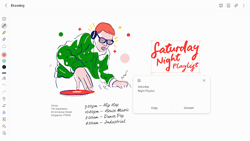 Samsung Notes screenshot