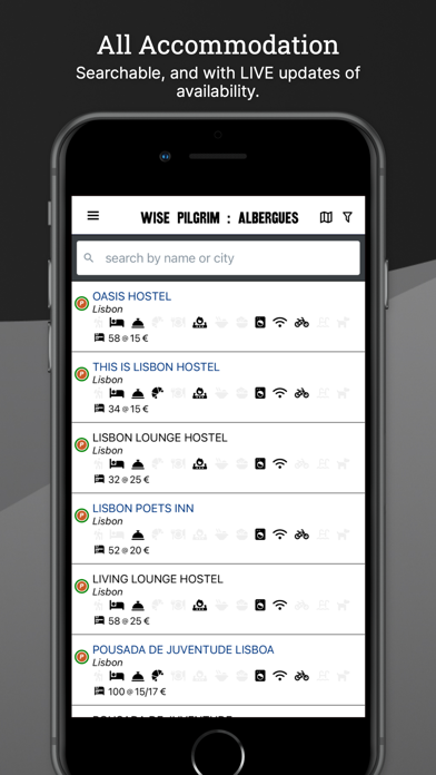 Wise Pilgrim Camino Portugués screenshot