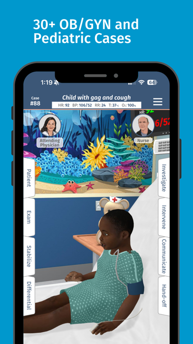 Full Code Medical Simulation screenshot
