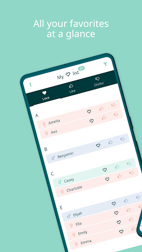 Baby Names / First Names 2025 screenshot