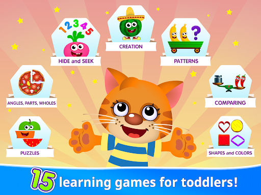 Educational games for kids 2 4 screenshot