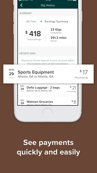 Roadie Driver screenshot
