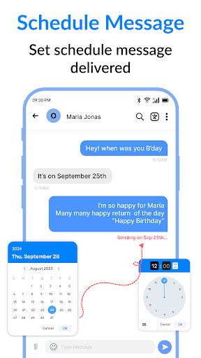 Messages : SMS & Private Chat screenshot