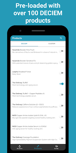 Skincare Routine screenshot