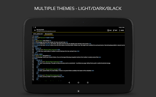 QuickEdit Text Editor Pro screenshot