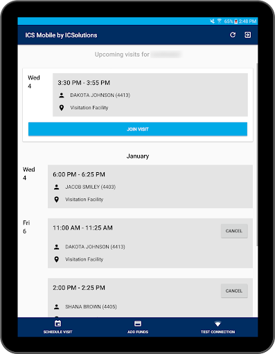 ICS Mobile screenshot