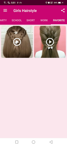 Girls Hairstyle Step By Step screenshot