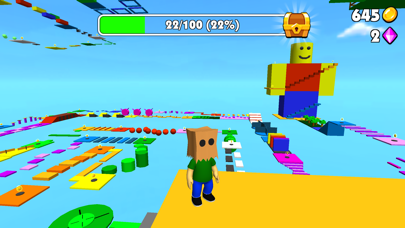 Obby Parkour: Runner Game screenshot