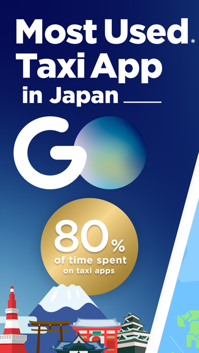 GO / Taxi app for Japan screenshot