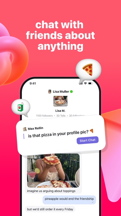 Tellonym: anonymous questions screenshot
