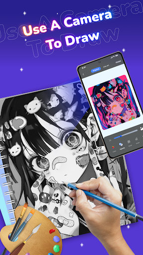 Draw Anime: Paint & Sketch App screenshot