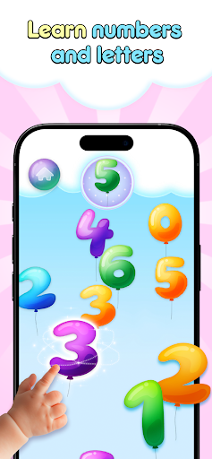 Baby Balloons pop screenshot