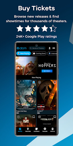 Atom - Movie Tickets & Times screenshot