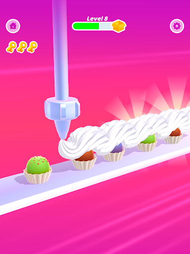 Perfect Cream: Cake Games screenshot