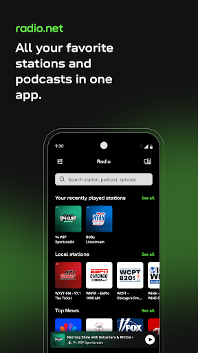 radio.net - AM FM Radio Tuner screenshot
