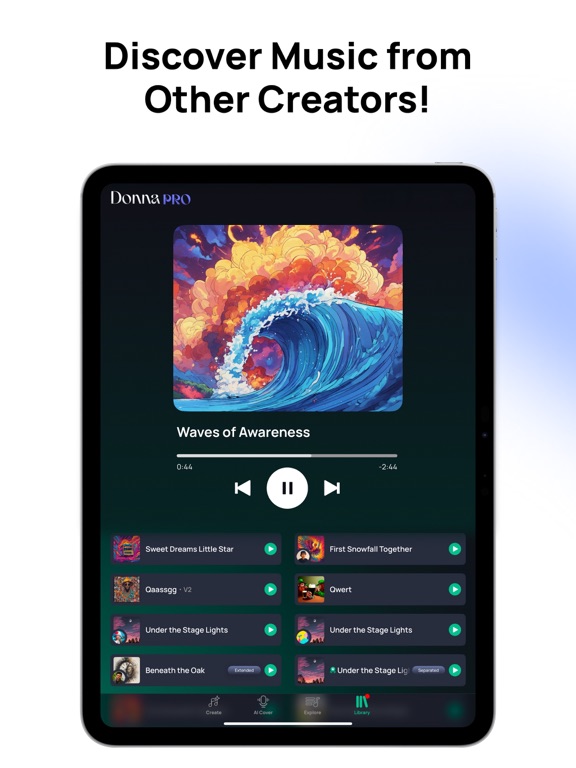 Donna AI Song & Music Maker screenshot