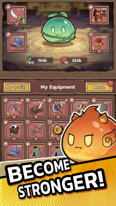 Slime Castle — Idle TD Game screenshot