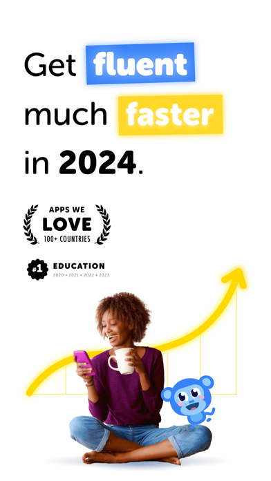 Falou - Fast language learning screenshot