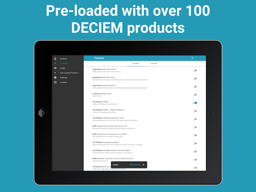 Skincare Routine screenshot