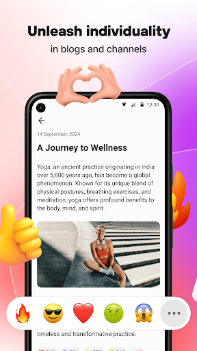 Online chat, calls - Gem Space screenshot