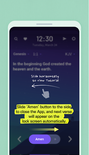 BitBible (Lockscreen, English) screenshot