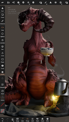 Nomad Sculpt screenshot