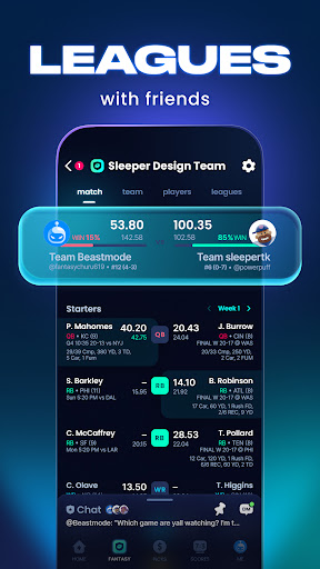 Sleeper Fantasy Sports screenshot