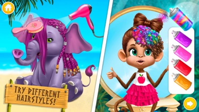 Jungle Animal Hair Salon 2 screenshot