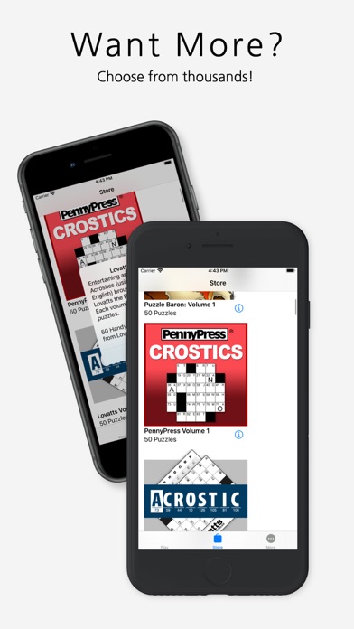 Acrostic Crossword Puzzles screenshot