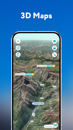 PeakVisor - 3D Maps & Peaks ID screenshot
