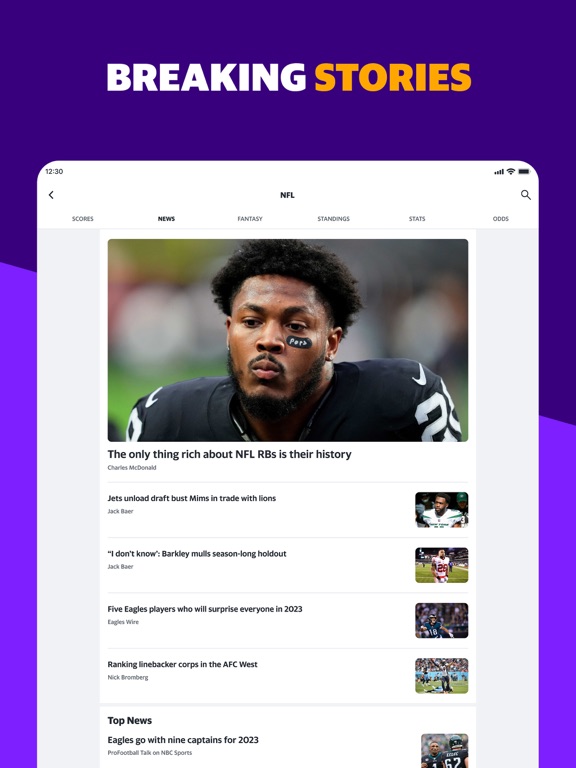 Yahoo Sports: Scores & News screenshot