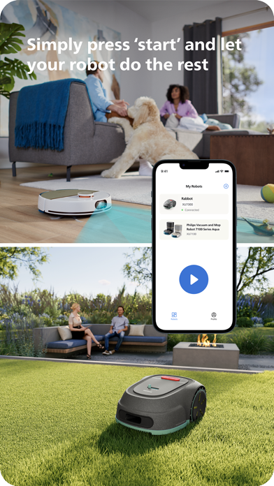 Philips HomeRun Robot App screenshot
