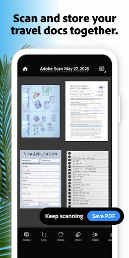 Adobe Scan AI PDF Scanner, OCR screenshot