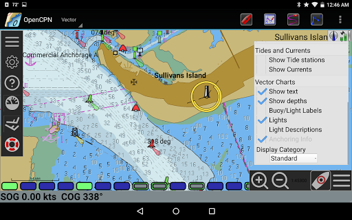 OpenCPN screenshot