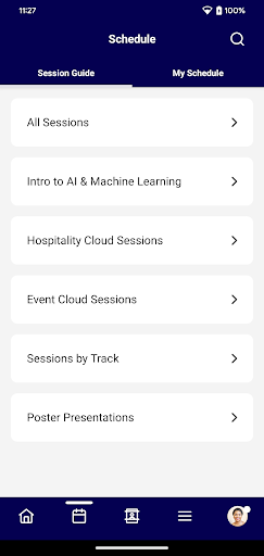 Cvent Events screenshot