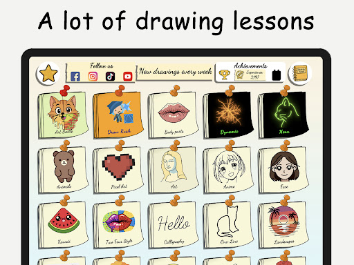 ArtCanvas: Learn how to draw screenshot